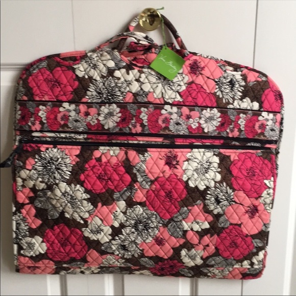 vera bradley hanging garment bag